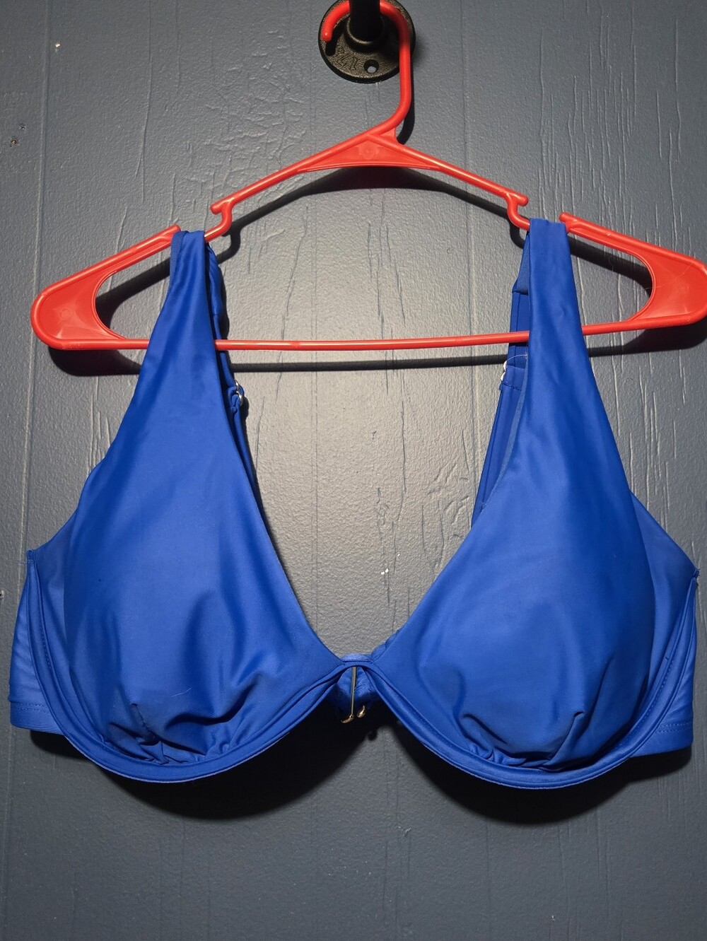 Blue Underwire Bikini Set